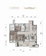 濱江云宸==戶(hù)型圖