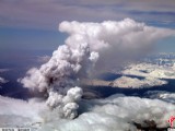 火山噴發(fā)景象似核爆炸
