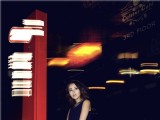 穎兒潮裝夜景街拍 摩登女郎時尚動感