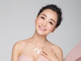 楊蓉甜蜜寫真 粉色紗裙飄逸浪漫