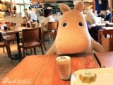 日本小店為免顧客孤獨(dú)放置毛絨玩偶陪客吃飯