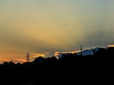 黃河源日落時(shí)分