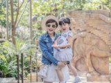 孫儷攜萌娃現(xiàn)身游樂場